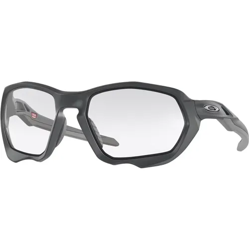 Plazma Sunglasses Matte Carbon/Grey , male, Sizes: 59 MM - Oakley - Modalova