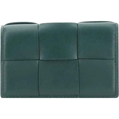 Leather Wallet Ss22 , female, Sizes: ONE SIZE - Bottega Veneta - Modalova