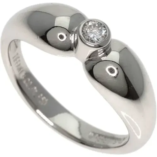 Pre-owned Platinum rings , female, Sizes: ONE SIZE - Tiffany & Co. Pre-owned - Modalova