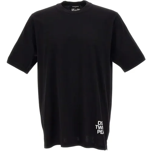 Cotton T-Shirt for Men , male, Sizes: M, XL - Dsquared2 - Modalova