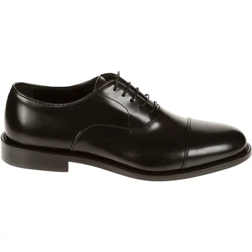 Leather Loafers with Pointed Decoration , male, Sizes: 6 UK, 6 1/2 UK, 11 UK - Corvari - Modalova