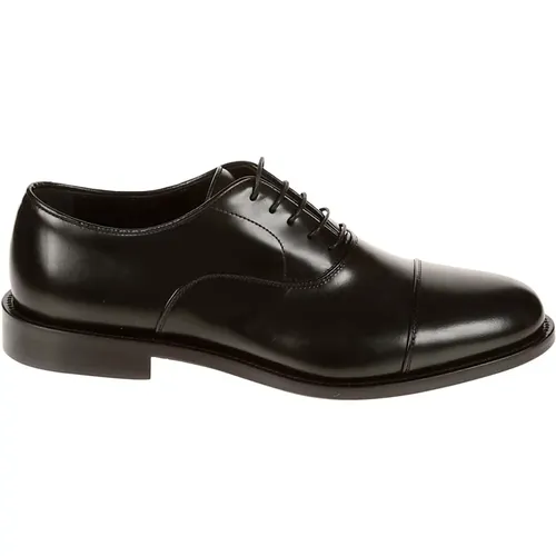 Leather Loafers with Pointed Decoration , male, Sizes: 9 UK, 6 UK, 6 1/2 UK, 11 UK - Corvari - Modalova