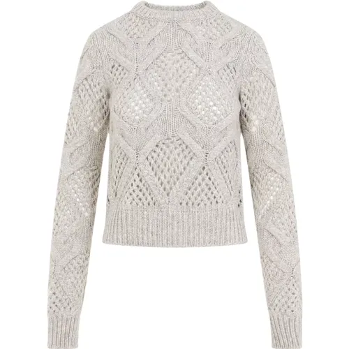 Neutraler Melange Narvel Pullover - SPORTMAX - Modalova