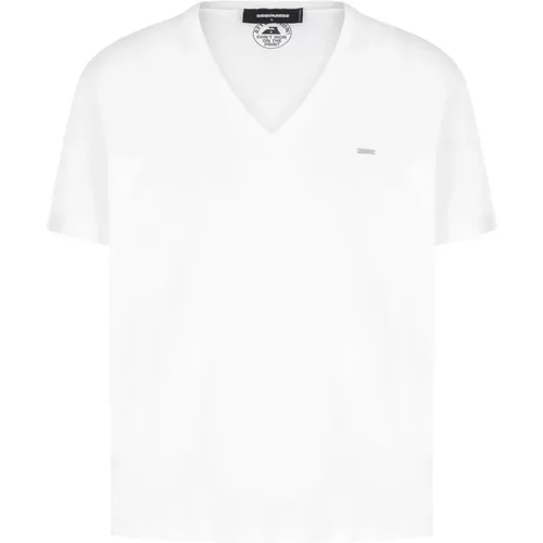 V Neck Classic T-Shirt , male, Sizes: L, S, 2XL - Dsquared2 - Modalova