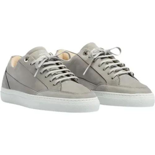 Nabuk Sneakers Grau Tia Kleid , Herren, Größe: 43 EU - Mason Garments - Modalova