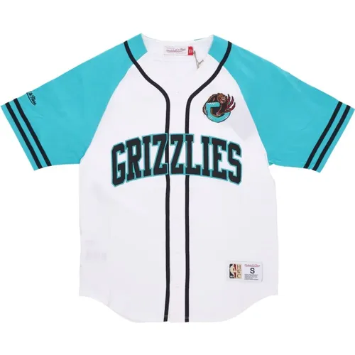 NBA Practice Day Jersey Grizzlies White , Herren, Größe: XL - Mitchell & Ness - Modalova