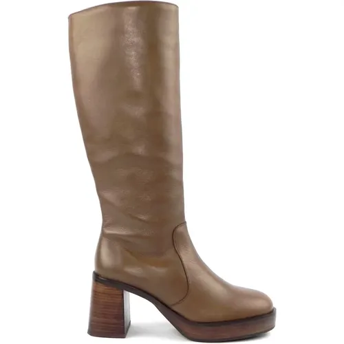 High Boots , female, Sizes: 4 UK - Angel Alarcon - Modalova