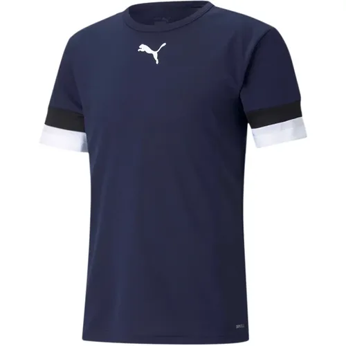 Teamrise Jersey Blaues T-Shirt , Herren, Größe: S - Puma - Modalova