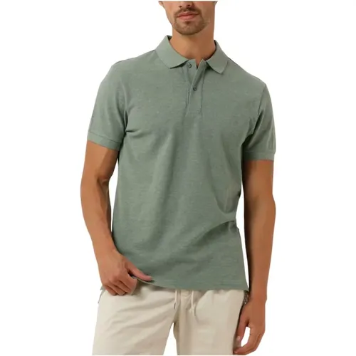 Herren Polo & T-Shirt in Grün - Genti - Modalova