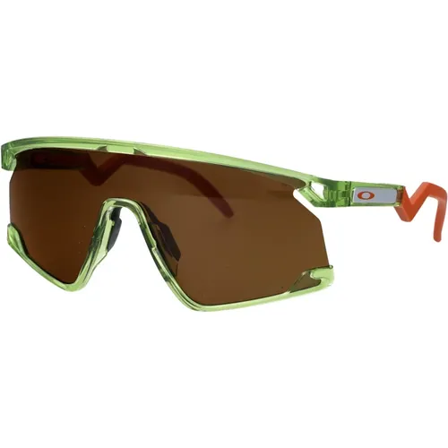 Stylish Sunglasses with Bxtr Design , unisex, Sizes: 39 MM - Oakley - Modalova