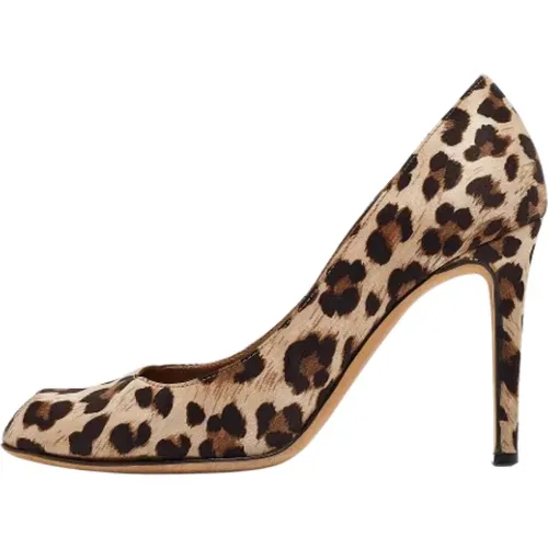 Pre-owned Satin heels , female, Sizes: 4 UK - René Caovilla Pre-owned - Modalova