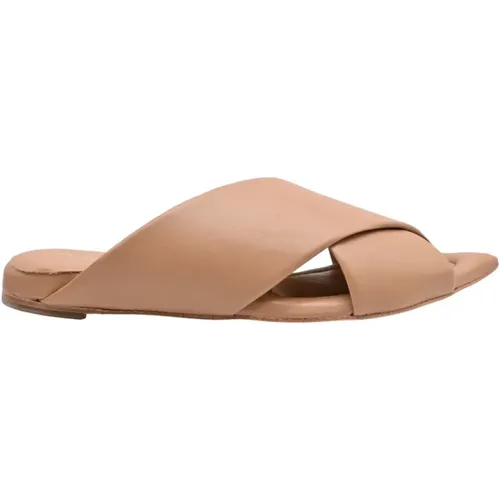 Napasoft Tanned Sandals , female, Sizes: 4 UK, 5 UK, 3 UK - Eqüitare - Modalova