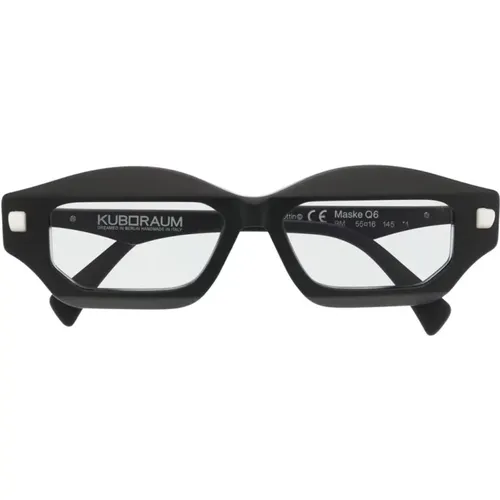 Geometric Frame Glasses , male, Sizes: ONE SIZE - Kuboraum - Modalova