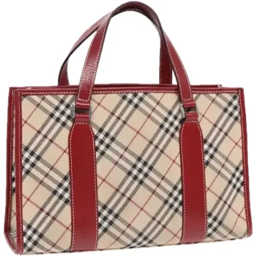 Pre-owned Canvas handbags , female, Sizes: ONE SIZE - Burberry Vintage - Modalova