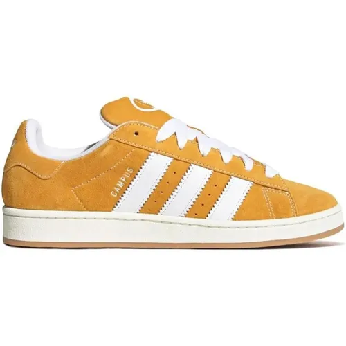 Suede Lace-up Sneakers Rubber Sole , male, Sizes: 2 2/3 UK, 6 UK, 4 2/3 UK, 9 1/3 UK, 8 2/3 UK - Adidas - Modalova