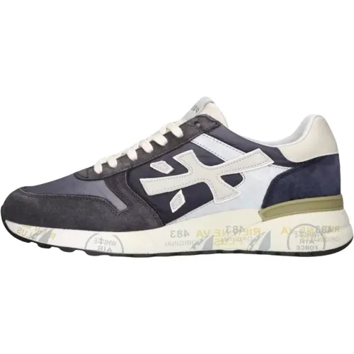 Blaue Mick Low Sneakers Premiata - Premiata - Modalova