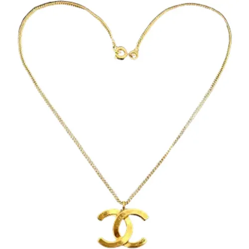 Pre-owned Metal chanel-jewelry , female, Sizes: ONE SIZE - Chanel Vintage - Modalova