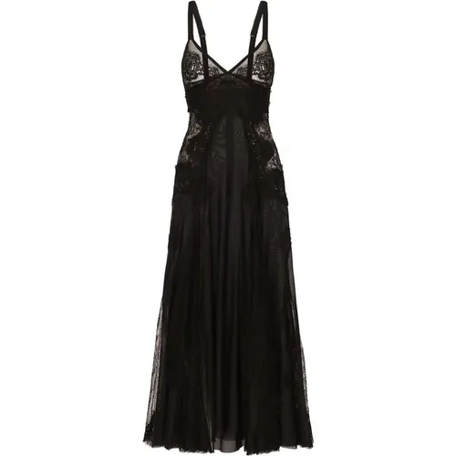 Fashionable Dress F6Hastflrc2N0000 , female, Sizes: XS - Dolce & Gabbana - Modalova