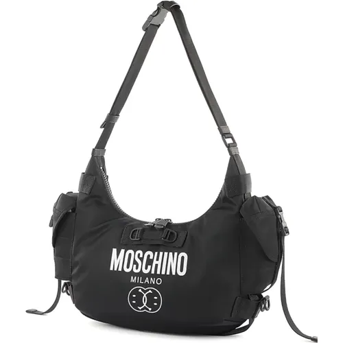 Sleek Shoulder Bag for Women , female, Sizes: ONE SIZE - Moschino - Modalova