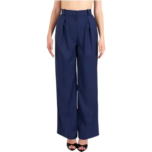 Wide Leg High Waist Pants , female, Sizes: XS, M, S, L - Actualee - Modalova