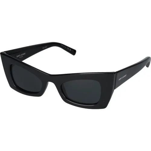 Designer Sunglasses SL 702 Style , female, Sizes: 49 MM - Saint Laurent - Modalova