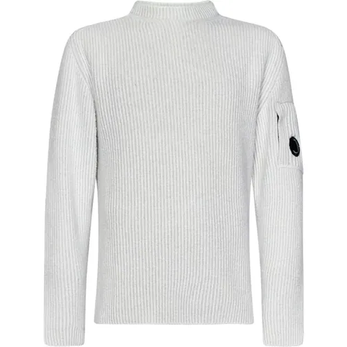 Sweater with Unique Details , male, Sizes: M, L, S, XL - C.P. Company - Modalova