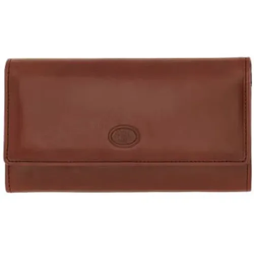 Leather Wallet Classic Style , female, Sizes: ONE SIZE - The Bridge - Modalova