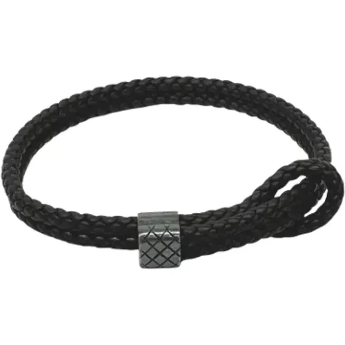 Pre-owned Leather bracelets , female, Sizes: ONE SIZE - Bottega Veneta Vintage - Modalova