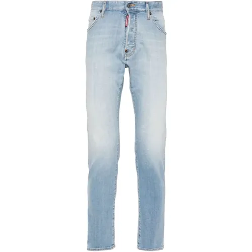 Slim-fit Cool Guy Jeans , Herren, Größe: 2XL - Dsquared2 - Modalova