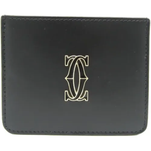 Pre-owned Leather wallets , female, Sizes: ONE SIZE - Cartier Vintage - Modalova