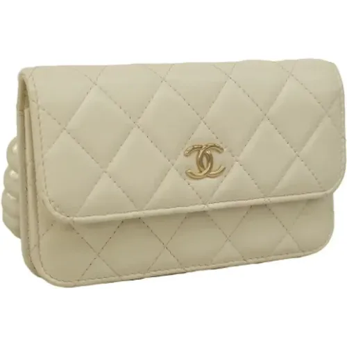 Pre-owned Leather wallets , female, Sizes: ONE SIZE - Chanel Vintage - Modalova