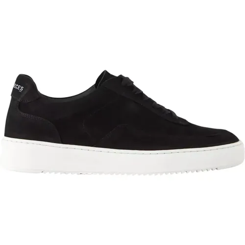 Schwarze Wildleder Stylische Sneakers , Herren, Größe: 36 EU - Filling Pieces - Modalova