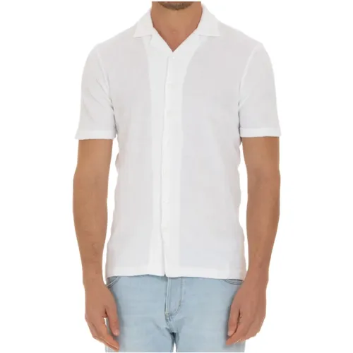 Shirt with Mother-of-Pearl Buttons , male, Sizes: XL, L, 2XL, M - Gran Sasso - Modalova
