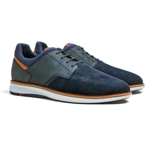 Herrenschuhe - Xtrawide Passform, Schwarzes Leder, Sportlicher Look , Herren, Größe: 45 1/2 EU - Lloyd - Modalova