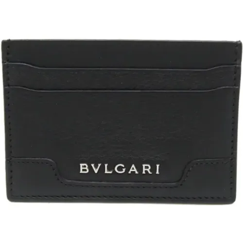 Pre-owned Leather wallets , female, Sizes: ONE SIZE - Bvlgari Vintage - Modalova