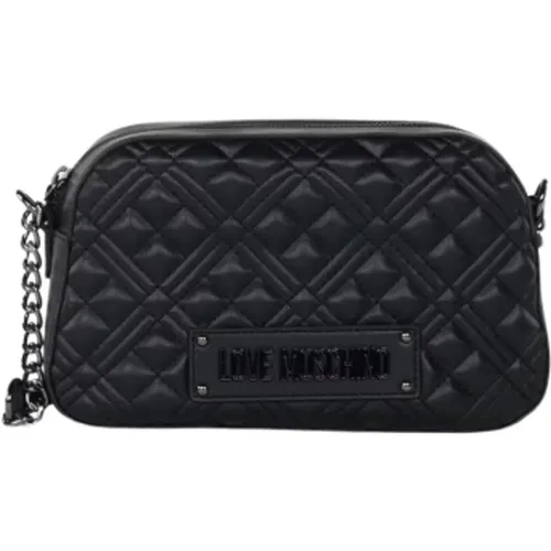 Quilted Bag , female, Sizes: ONE SIZE - Love Moschino - Modalova