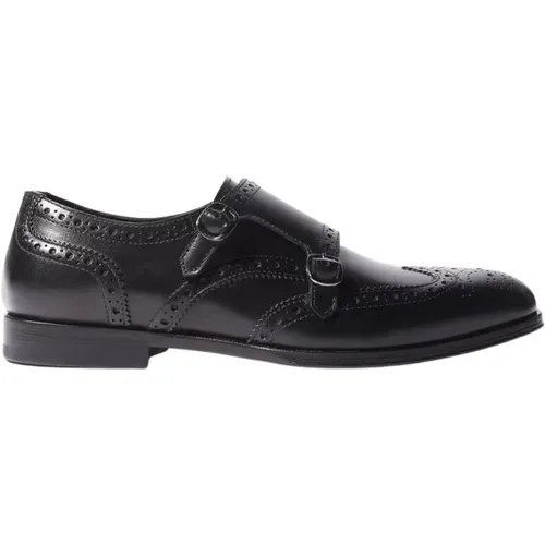 Handgefertigte Wing-Tip Monk Strap Schuhe , Damen, Größe: 36 EU - Scarosso - Modalova