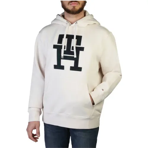 Herren Langarm Sweatshirt , Herren, Größe: S - Tommy Hilfiger - Modalova