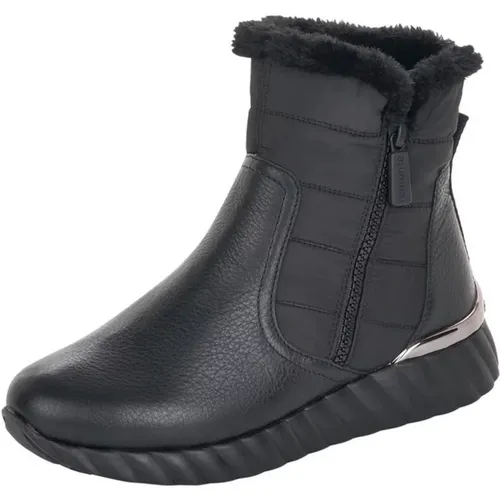 Elmira Schwarz Boots , female, Sizes: 3 UK - Remonte - Modalova