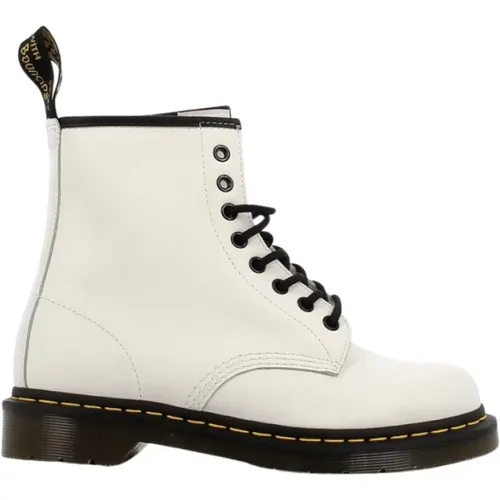 Stiefeletten aus glattem Leder , Damen, Größe: 37 EU - Dr. Martens - Modalova