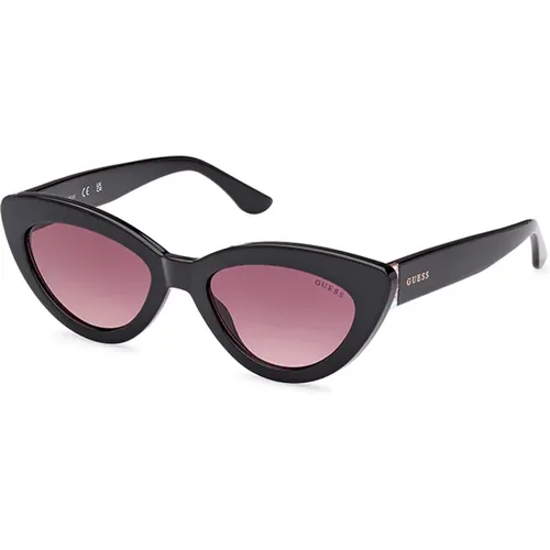 Stylish Sunglasses with Bordeaux Gradient Lens , female, Sizes: 52 MM - Guess - Modalova