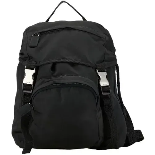 Pre-owned Canvas backpacks , female, Sizes: ONE SIZE - Prada Vintage - Modalova