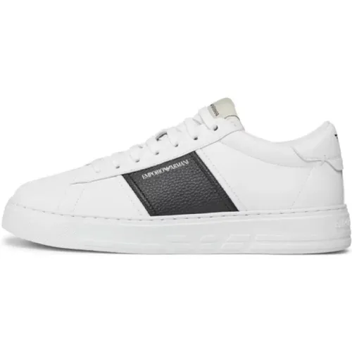 Schwarze Band Sneakers Armani - Armani - Modalova