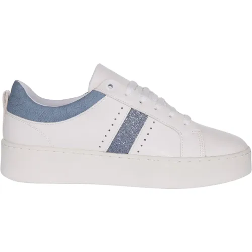 Platform Sneaker Blue Women , female, Sizes: 5 UK, 4 UK, 7 UK - Geox - Modalova