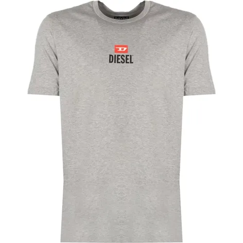 T-Shirts , Herren, Größe: M - Diesel - Modalova