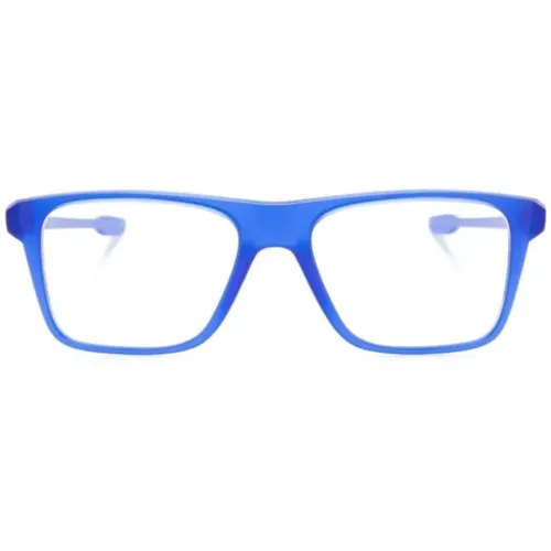 Blaues Optisches Gestell mit Originalzubehör , unisex, Größe: 48 MM - Oakley - Modalova