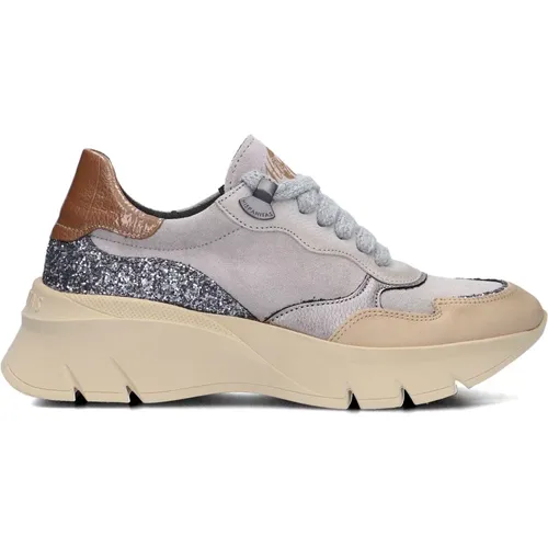 Suede Low-Top Sneakers , female, Sizes: 5 UK, 4 UK, 6 UK - Hispanitas - Modalova