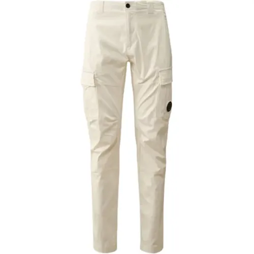 Stretch Sateen Ergonomic Cargo Pants , male, Sizes: M, L, XS, S - C.P. Company - Modalova