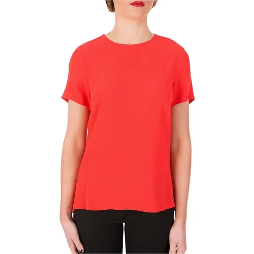T-shirt Plum , female, Sizes: L, XS, S - Michael Kors - Modalova