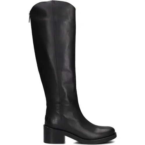 Schwarze Lederstiefel Lakey Ride - Shabbies - Modalova